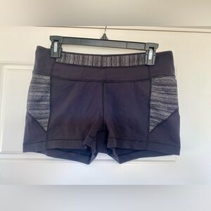 Athleta Women's Black and Gray Shorts